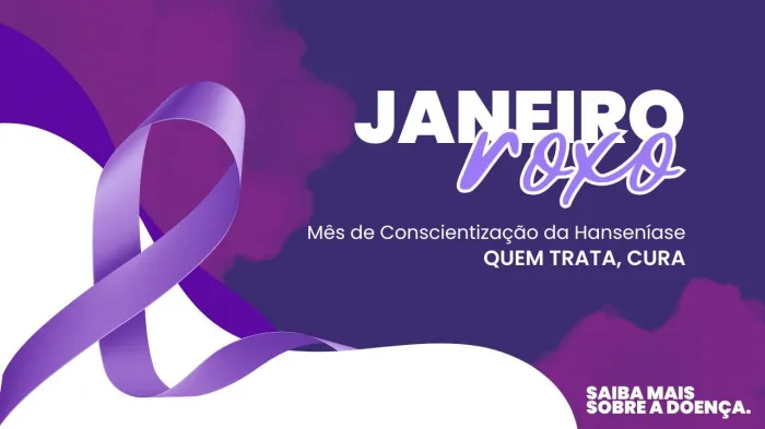 Janeiro Roxo reforça informação sobre hanseníase e combate estigma