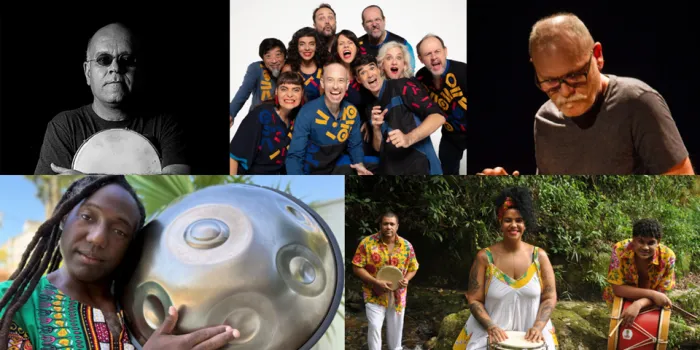 Festival Batidas do Mundo traz grandes nomes da percussão ao Cais das Artes