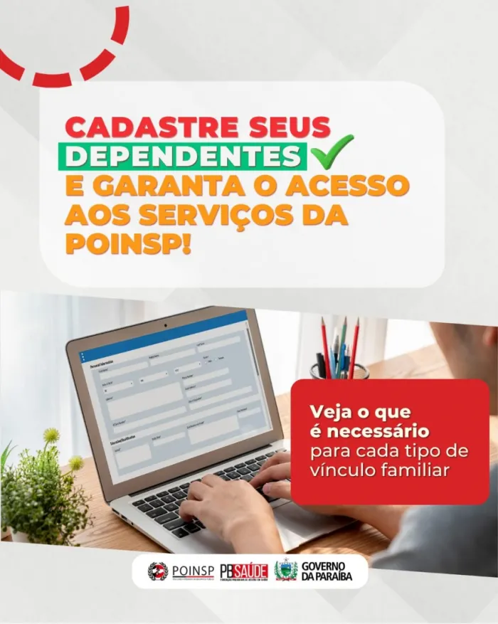 Todos os servidores da Seap-PB já estão cadastrados no sistema da Policlínica Integrada da Segurança Pública - POINSP
