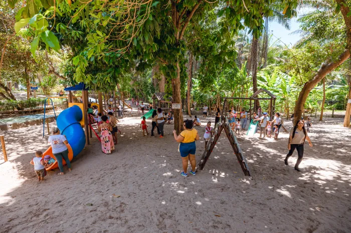 Parque Ecológico de Vilas é opção gratuita de aventura e diversão para as férias da criançada