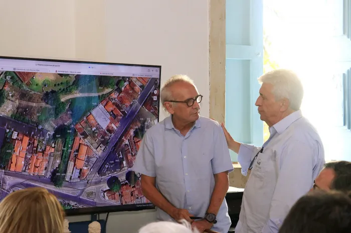 Cícero Lucena e presidente do Vila Galé se reúnem para projetar instalação de hotel no Centro Histórico da Capital