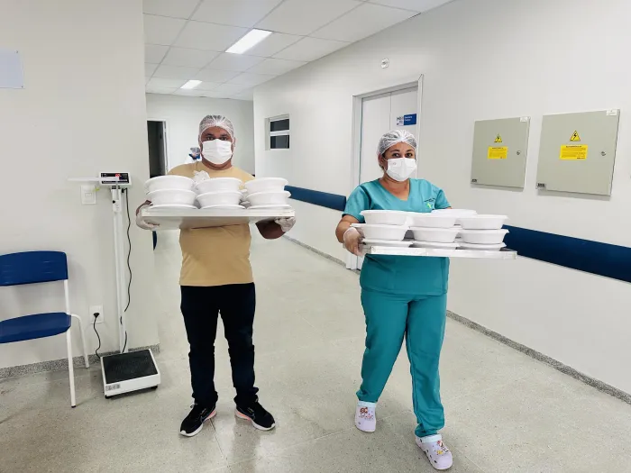 Hospital Regional de Palmeira dos Índios oferece nutrição adequada para pacientes com restrição alimentar