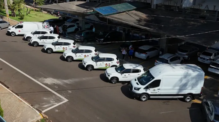 Secretaria Municipal de Saúde de Araçatuba integra oito novos veículos à frota