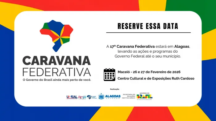 Secult convoca gestores municipais e fazedores de cultura para a 16ª Caravana Federativa em Alagoas