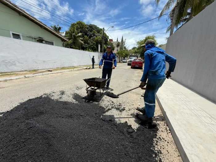Itinga recebe ação da Operação Buraco Zero