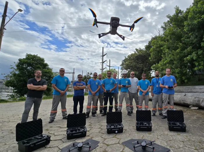 Celesc investe cerca de R$ 1 milhão em drones para reforçar segurança, manutenção preventiva e reduzir desligamentos