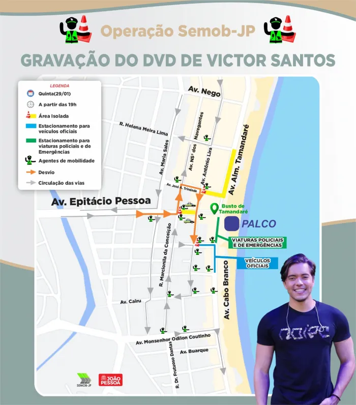 Foto: Reprodução/Prefeitura de João Pessoa - PB