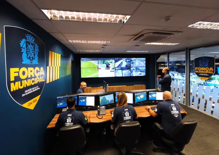 Divisão de Elite da GM-Rio – Força Municipal apresenta sala de monitoramento, gestão e controle operacional