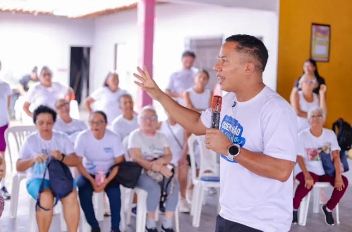 Raimundo Penha reúne 80 pessoas em atividade alusiva ao Janeiro Branco no Bequimão