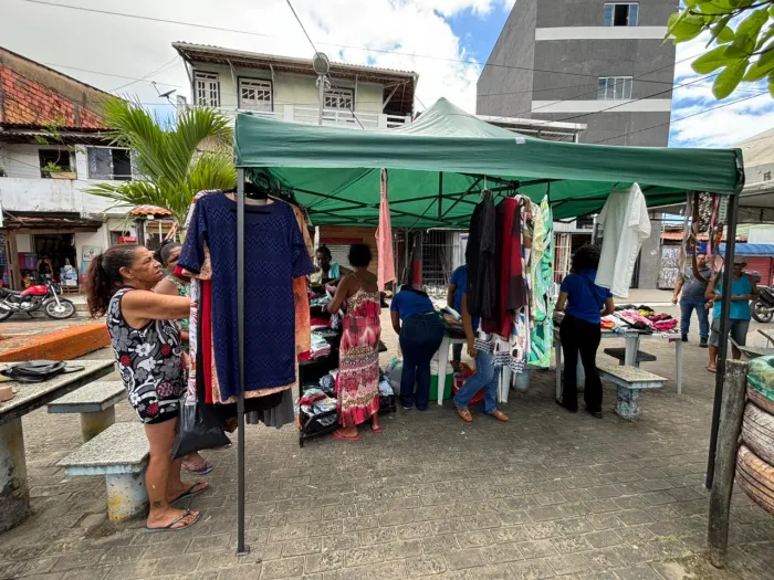 Prefeitura realiza ação de varal solidário no Caji