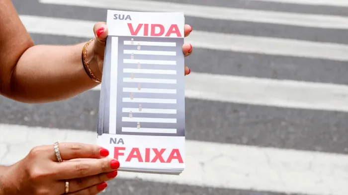 Trânsito intensifica ações educativas voltadas aos pedestres