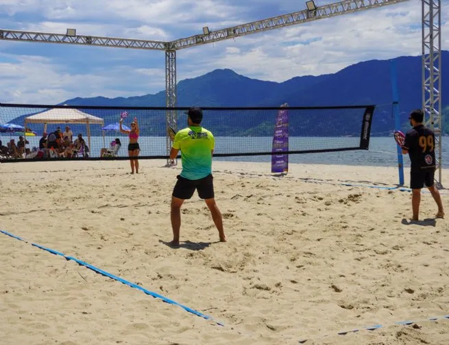 Torneio de Beach Tennis agita Estação Verão São Sebastião 2026