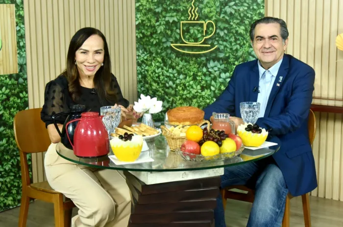 Elda Borges recebeu Luís Thadeu Silva para o Café desta quarta-feira