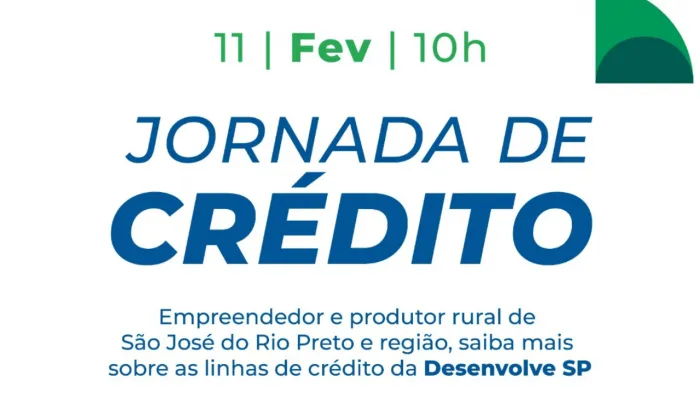 Jornada de Crédito apresenta linhas de financiamento a empreendedores