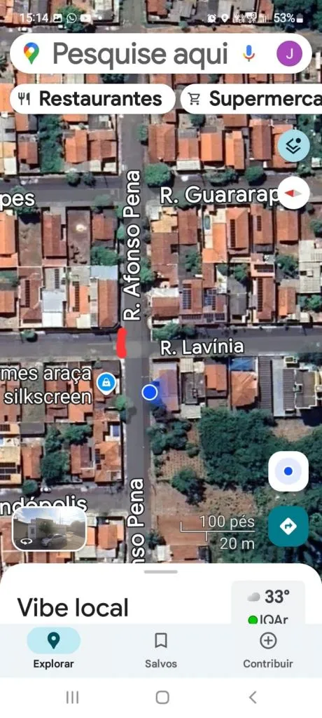 Prefeitura interdita trecho no Novo Umuarama para construção de sarjetão