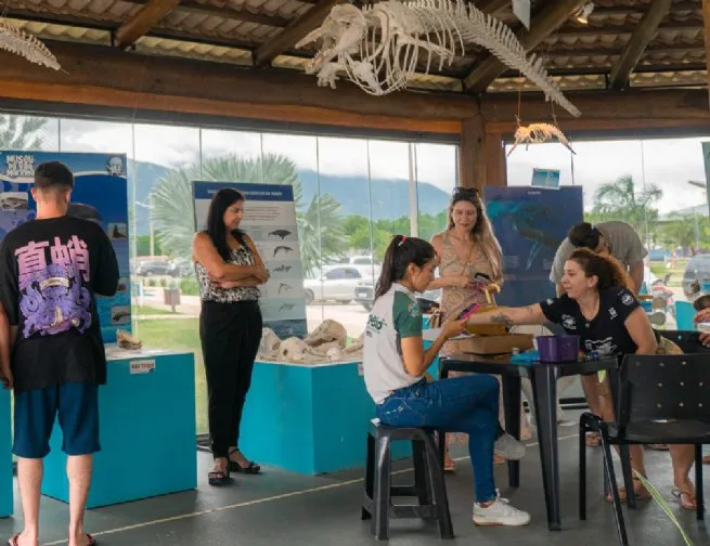Espaço Vida Marinha de São Sebastião promove programação especial de Carnaval com foco em educação ambiental