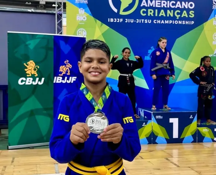 Fundação Campeões do Amanhã conquista oito medalhas no Campeonato Sul-Americano de Jiu-Jitsu Kids