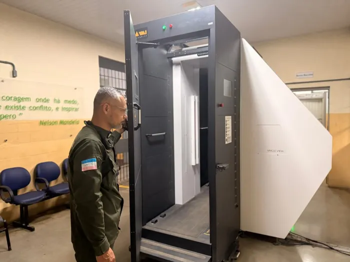Moderniza-ES: Unidades prisionais começam a receber bodyscans e raios X de última geração