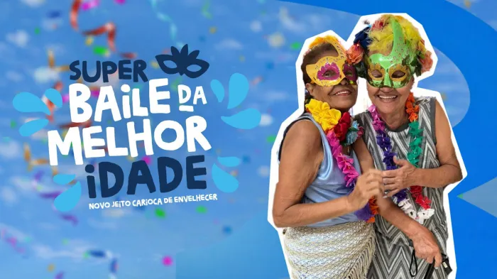 Super Baile de Carnaval da Melhor Idade celebra a vida, a alegria e a longevidade