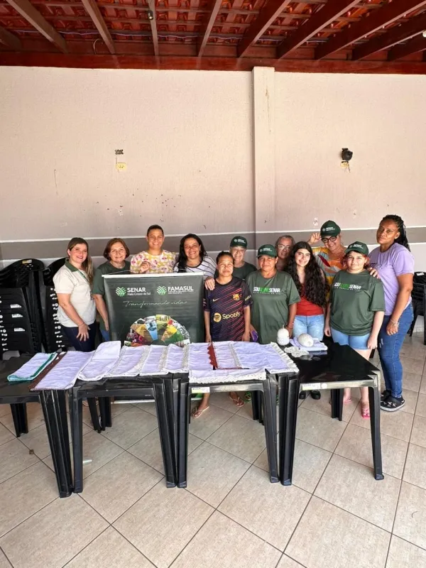 Curso de Crochê com Linhas Finas transforma fios em possibilidades de renda e autonomia para mulheres de Brasilândia