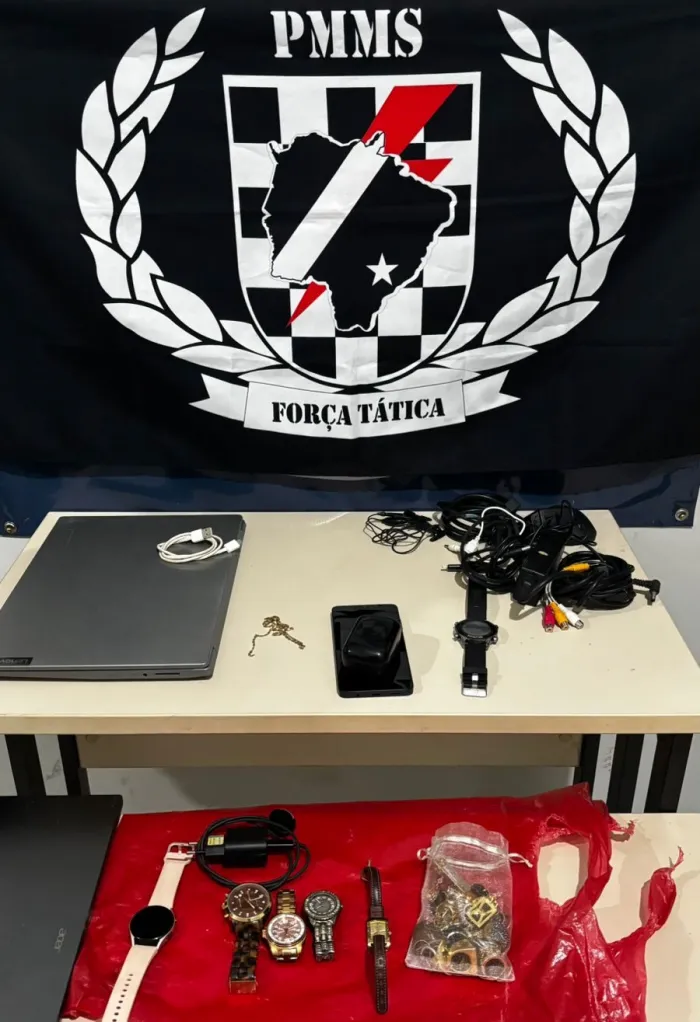 Polícia Militar em Três Lagoas realiza a prisão de autor de receptação