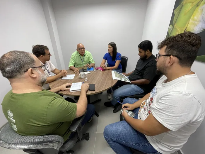 Durante o encontro foram formalizadas as parcerias e possíveis contribuições para a formatação da revisão - Ascom IMA/AL