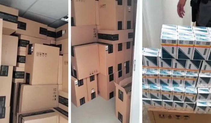 Sefaz autua em mais de R$ 400 mil e apreende 112,5 mil maços de cigarros sem nota fiscal