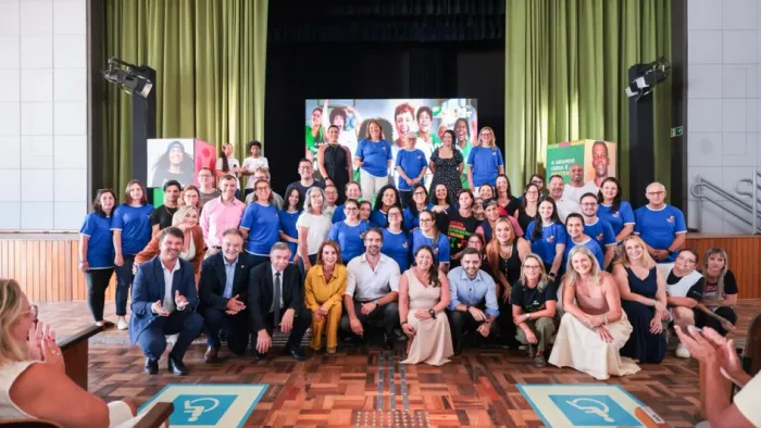 Maratona de volta às aulas liderada pelo governador Eduardo Leite cumpriu sua agenda de encerramento na Serra -Foto: Vitor Rosa/Secom