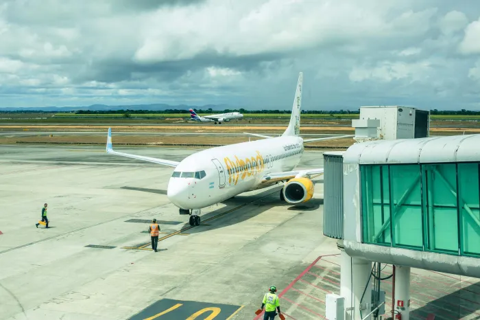 Relatório aponta que o crescimento de voos internacionais também registrou um aumento expressivo de 48, em 2025, para 107, em 2026 - Ascom Setur