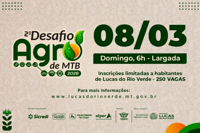 Inscrições para o Desafio Agro de MTB – Prova do Milho abrem nesta sexta-feira (20)