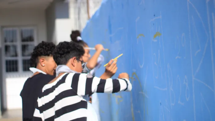 O projeto Artista na Escola também é uma realização conjunta da Sedac com o Programa RS Seguro COMunidade -Foto: Brenda Klein/Divulgação RS Criativo
