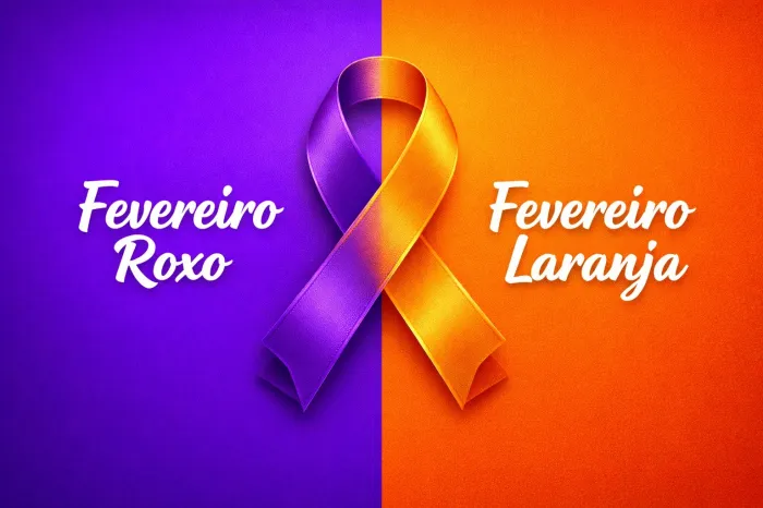 Fevereiro Roxo e Laranja reforçam importância da prevenção e diagnóstico precoce em Mato Grosso
