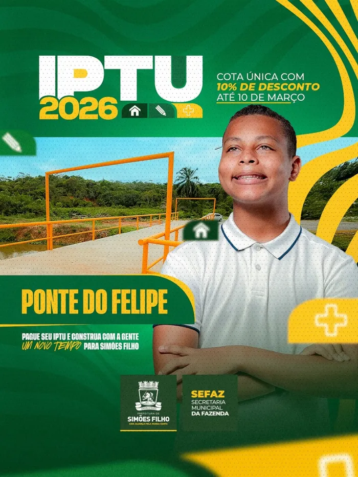 Foto: Reprodução/Prefeitura de Simões Filho - BA