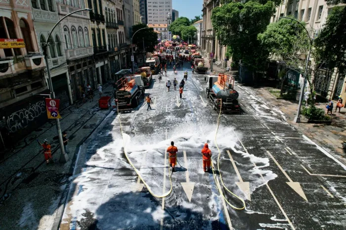 Comlurb prepara megaoperação de limpeza para último fim de semana do Carnaval 2026