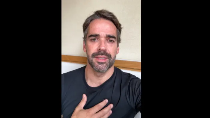 Leite lamentou, em vídeo publicado nas redes sociais, o feminicídio da servidora Roseli Vanda Pires Albuquerque -Foto: Reprodução