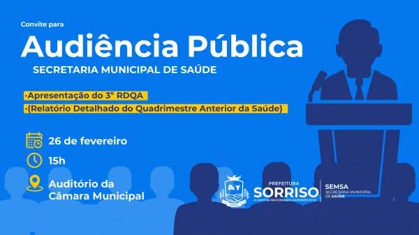 Foto: Reprodução/Prefeitura de Sorriso - MT