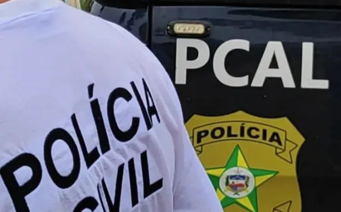 Acusado foi localizado e preso na cidade de Vila Velha (ES) - Ascom PCAL