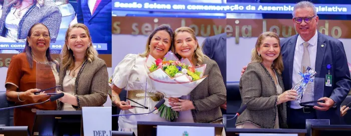 Servidores da Alema recebem homenagem em sessão solene que celebrou 191 anos da Casa