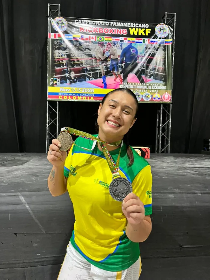 Bolsista da categoria Internacional, Cristina Kagueyama conquistou duas medalhas de prata no Campeonato Pan-Americano de 2025 (Fotos: Divulgação)