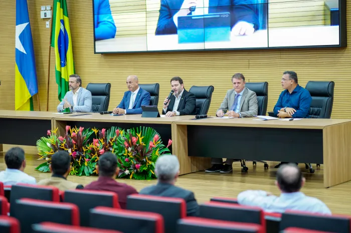  Deputado estadual Luizinho Goebel (Podemos) no Plenário das Deliberações da Assembleia Legislativa de Rondônia (Alero) (Foto: Assessoria Parlamentar)