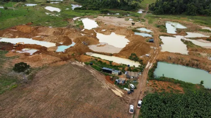 Batalhão Ambiental da PM fecha garimpo irregular no interior de MT