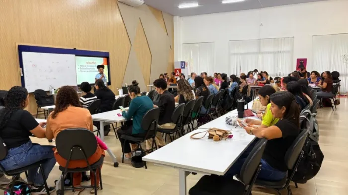 Prefeitura de Sinop realiza formação de professores da educação infantil no Ceforme