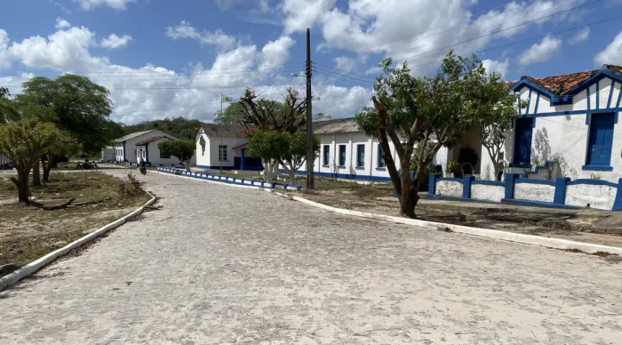 Governo de Sergipe executa pavimentação granítica em antiga vila operária no baixo São Francisco // Fotos: Marcos Rodrigues / Sedurbi