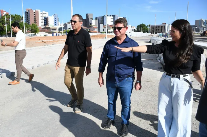 Dinho Dowsley destaca avanço das obras dos Parques da Cidade e Socioambiental do Roger