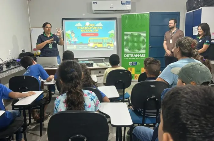 Ação conjunta entre Detran-MS e MP reforça segurança e qualidade do transporte escolar em MS