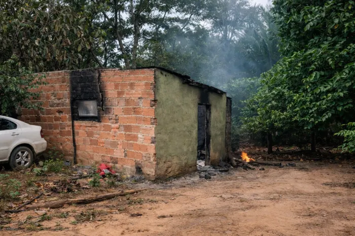 Polícia Militar prende suspeito de incendiar casa após discussão com a esposa em Nova Lacerda