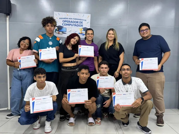 Prefeitura de João Pessoa certifica alunos em curso de operador de computador