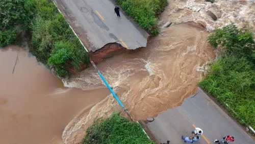 Acesso alternativo é feito na estrada de Santo Antônio pela Prefeitura