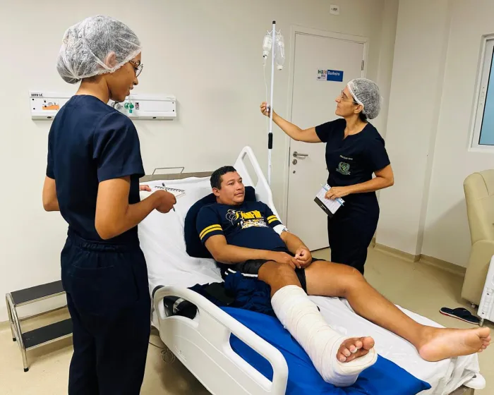 Profissionais fiscalizam protocolos para garantir mais segurança e qualidade no atendimento aos pacientes - Cláudia Valéria de Oliveira / Ascom HRPI