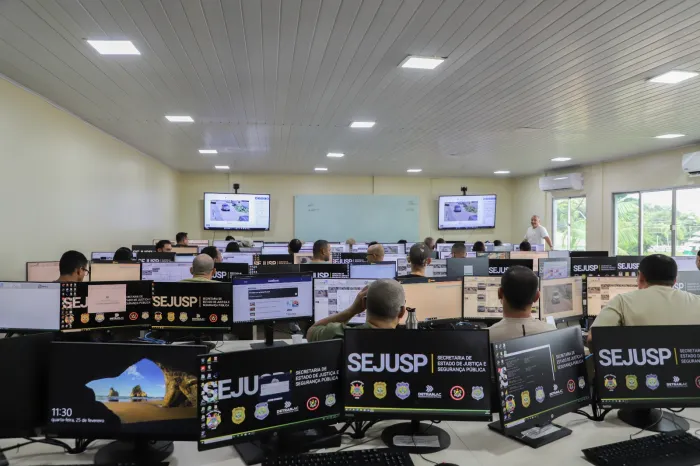 Sejusp promove capacitação em videomonitoramento e reconhecimento facial para servidores do Acre